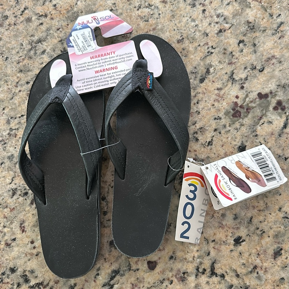 Rainbow sandals